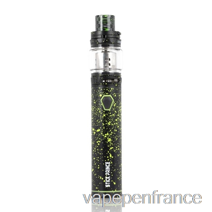 Kit Smok Stick Prince - Style Stylo Tfv12 Prince Noir Avec Stylo Vape Vaporisateur Vert